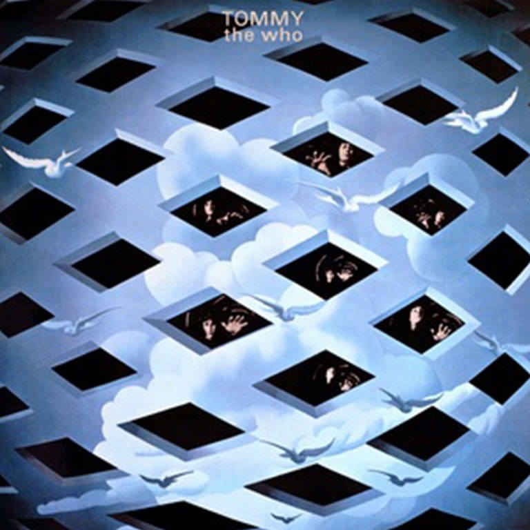 Plattencover vom The Who Album "Tommy" aus dem Jahr 1969.